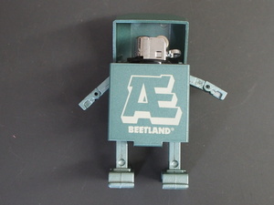 中古 ゴールドライタン模倣品 ジッポーに飽きた方にもお勧め 変形型 オイルライター BEETLAND ロボライター R-10LT 管理No.7149