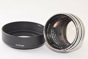 Carl Zeiss カールツァイス Sonnar 50mm F1.5 CONTAXマウント J2406070