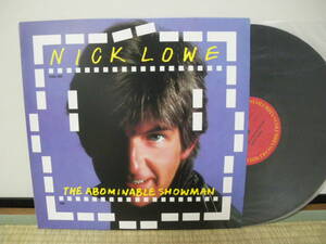 US.LP]NICK LOWE ニック・ロウ/ABOMINABLE SHOWMAN　ニックロウ