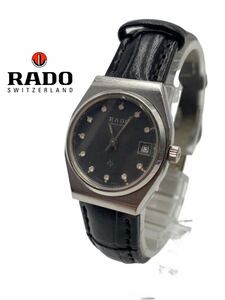 RADO ラドー　ダイヤスター　腕時計　レディース　11Ｐ　ダイヤ　カレンダー