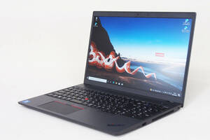 【1円～】2022/6製 12世代CPU バッテリー良好 爆速 ThinkPad L15 Gen3 i5-1235U RAM8G NVMeSSD256G 15.6型FHD Wi-Fi6 Win10リカバリ