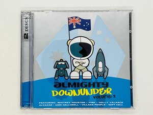 即決2CD 接続部分割れ ALMIGHTY DOWNUNDER VOLUME 2 / Whitney Houston , アルバム CSR 5209 Z02