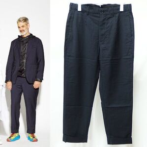 19SS Engineered Garments エンジニアードガーメンツ Andover Pant Tropical Wool アンドーバー パンツ トロピカルウール 34 紺