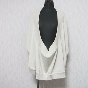 美品 09AW Maion Martin Margiela 1 メゾンマルタンマルジェラ ウールブレンド ニット ポンチョ 31 TH021 S ベージュ系 ◆