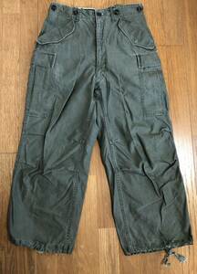 50s army M51 パンツ small short vintage usa ヴィンテージ アメリカ 米軍 ミリタリー M65 ジャングルファティーグ navy usafa usmc 大戦