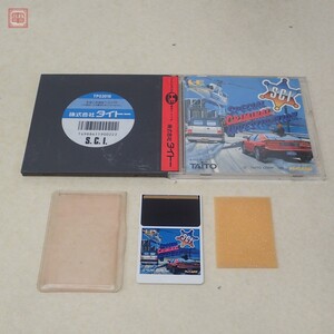 動作保証品 PCE PCエンジン Huカード S・C・I SPECIAL CRIMINAL INVESTIGATION TAITO タイトー 箱説付【PP