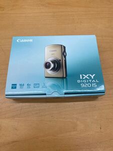 【c437】極美品 稼働 Canon IXY DIGITAL 920 IS 箱付き 5.0-20.0mm 1:2.8-5.8 コンパクトデジタルカメラ キャノン デジカメ ゴールド