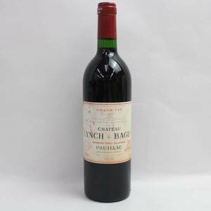 CHATEAU LYNCH BAGES（シャトー ランシュ バージュ）1986 12.5％ 750ml ※ラベル汚れ有 X24F100269