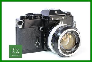 【同梱歓迎】実用■ニコン Nikon Nikomat EL ボディ+NIKKOR-S・C Auto 50mm F1.4■シャッター全速・露出計完動■KK36