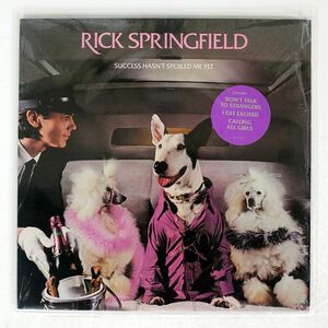 RICK SPRINGFIELD/SUCCESS HASN’T SPOILED ME YET/RCA AFL14125 LP