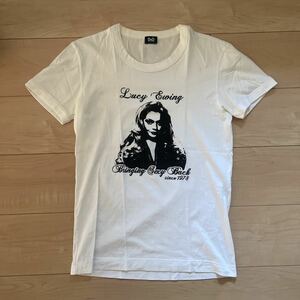 D&G DOLCE&GABBANA ドルチェアンドガッバーナ　Lucy Ewing Bringing Sexy Back since 1978 Tシャツ　サイズ44 Made in ITALY 白T ホワイト