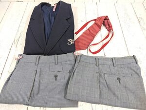 7og518/衣類■兵庫県 三田市立富士中学校■男子学生服 ブレザー制服 160A 上下セット【f64】