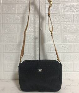 no21456 Sonia Rykiel ソニアリキエル ナイロン 総柄 斜め掛けショルダー バッグ ポシェット ☆