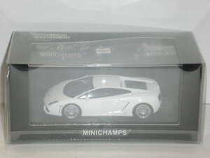 ☆1/43 MiniChamps Lamborghini Gallado 2008 白