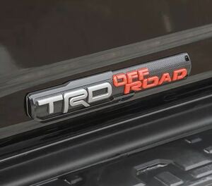 送料無料 TRD エンブレム OFFROAD オフロード SUV RAV4 PRAD ハリアー プラド ランクル 4