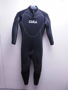 中古 GULL ガル 5mm ウェットスーツ メンズ サイズ：XL パワーテックジャージ 手足首ファスナー付き