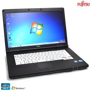 Windows7 32bit ノートパソコン 中古 富士通 LIFEBOOK A572/F Core i5 3320M メモリ4G HDD320G マルチ Wi-Fi USB3.0