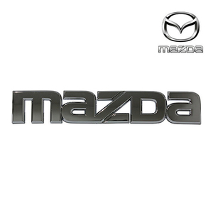 USマツダ純正 海外仕様 MAZDA リアエンブレム MAZDA2/デミオ DY3W/DY5W/DY3R/DY5R 他