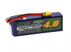 ★Turnigy nano-tech 4000mAh 6S 25C~50C 22.2V リポバッテリー XT60　RCボート RCカー RCドローン RC飛行機などに！