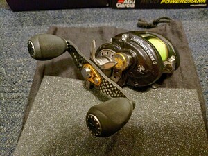 Abu Garcia アブガルシア　REVO POWERCANK 6-L レボ　パワークランク　6-L 　アブ　ベイトリール　