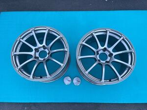 ADVAN RACING RS アドバン　レーシング　RS 17 × 9J + 29 PCD114.3 ５穴　2本　17インチ　シルビア スカイライン　S13 S14 S15 180SX 美品