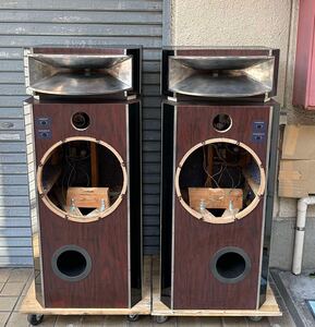 自作エンクロージャー、JBL 2231A,2235H ,TAD 1601 ,など使用可能エンクロージャーペア。