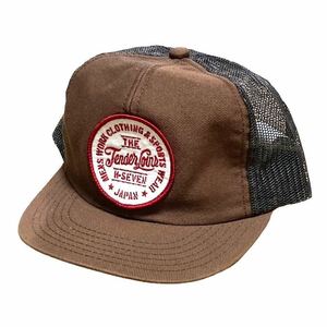 【即決】14AW キムタク着 テンダーロイン T-TRACKER CAP トラッカー キャップ ブラウン