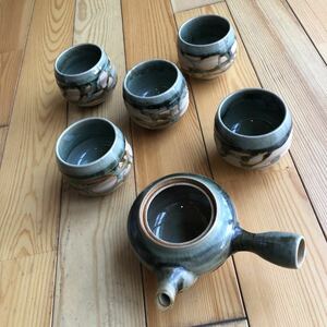 茶器セット 5客セット 湯呑み 急須 ポット コップ お茶