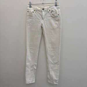 GY06 ダメージあり　DENIM&SUPPLY RALPH LAUREN デニムアンドサプライラルフローレン　ホワイトデニム　ストレッチスキニー　レディース24