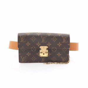 ルイ・ヴィトン Sロック ベルトポーチ PM モノグラム ブランドオフ LOUIS VUITTON ウエストバッグ ボディバッ