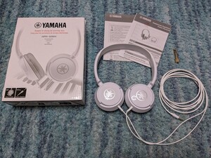 0610u1249　ヤマハ YAMAHA ヘッドホン ホワイト HPH-50WH