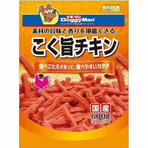 ドギーマン こく旨チキン 600g 犬用おやつ