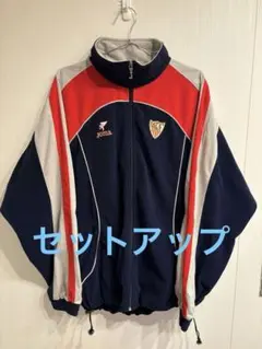 セビージャ　トラックジャケット　JOMA 00s ベロアジャージ　セットアップ