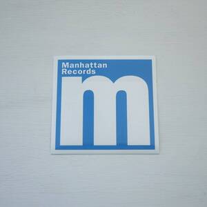 新品未使用 Manhattan Records オフィシャルステッカー 非売品 送料無料