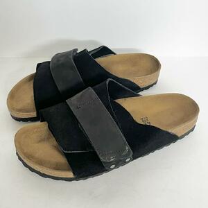 ビルケンシュトック BIRKENSTOCK Kyoto キョウト サンダル コンフォートサンダル スライド スエード 黒 ブラック 42 26.5〜27cm