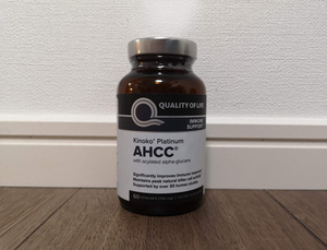 Quality of Life Lab社 Kinoko Platinum AHCC 750mg 60錠 