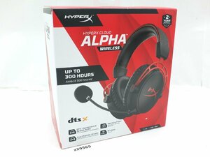 【z29565】新品・未開封品 HyperX Cloud Alpha Wireless ワイヤレス ゲーミングヘッドセット USBドングル 格安スタート