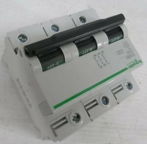 シュナイダーエレクトリック/Schneider Electric/富士電機 Multi9(マルチ9) C120H ミニチュアサーキットブレーカー(遮断器) 3P 100A 18513