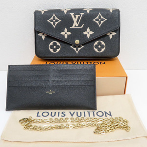 ルイヴィトン LOUIS VUITTON バイカラー モノグラム アンプラント ポシェット フェリシー M80482 ICチップ ポーチ欠品 美品 [質イコー]