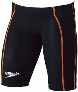 定価12100円 M メンズ 男子 競泳 水着 スパッツ ブラック 黒 水泳 スイミング ハーフ スピード SPEEDO SD78C05 FS-PRO