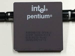 B1129)Intel Pentium SK106J 133MHz 中古動作品