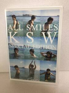 即決！ DVD セル版 ALL SMILES-KSW(クォン・サンウ) スペシャルエディション 送料無料！