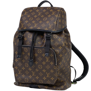 ルイ・ヴィトン Louis Vuitton マカサー ザック バックパック デイパック リュック モノグラムマカサー ブラウン M43422 メンズ 【中古】