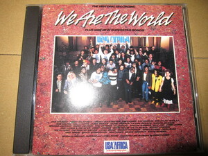 USA FOR AFRICA WE ARE THE WORLD USA盤CD