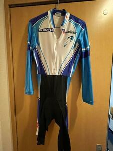 アテネ五輪モデル オリンピック 非売品 選手支給品 JAPAN 日本代表 パールイズミ PEARL IZUMI XL 長袖 スキンスーツ ナショナルチーム 匿名