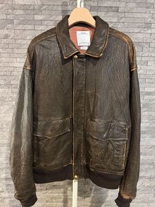 22FW ELMENDORF JKT IT(FR VEG.LB) ビズビム　エルメンドルフ　A2 レザー