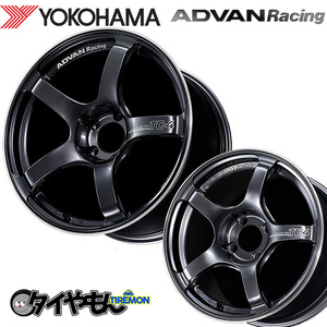 ヨコハマ アドバンレーシング TC-4 For Euro 16インチ 4H100 8J +38 2本セット ホイール GMR 軽量 ADVAN Racing TC4