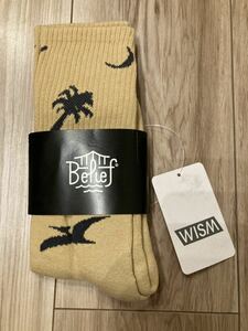 【未使用】WISM BELIEF PREHISTRIC SOCKS 　靴下　ソックス