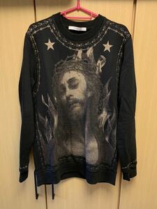 正規 16AW Givenchy ジバンシィ ジーザス クルーネック スウェット シャツ XS 16J 7314 653