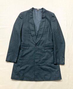 ★COMME des GARCONS HOMME PLUS コムデギャルソンオムプリュス チェスターコート AD2006 ダークグレー サイズS アウター メンズ 0.85kg★